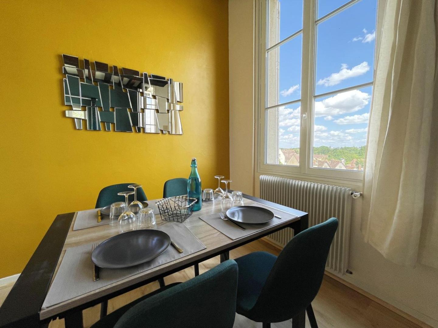 L'Horizon - Entree Independante - Parking Apartment Chartres Luaran gambar