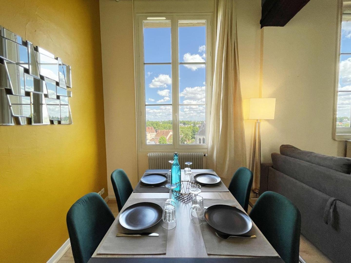 L'Horizon - Entree Independante - Parking Apartment Chartres Luaran gambar