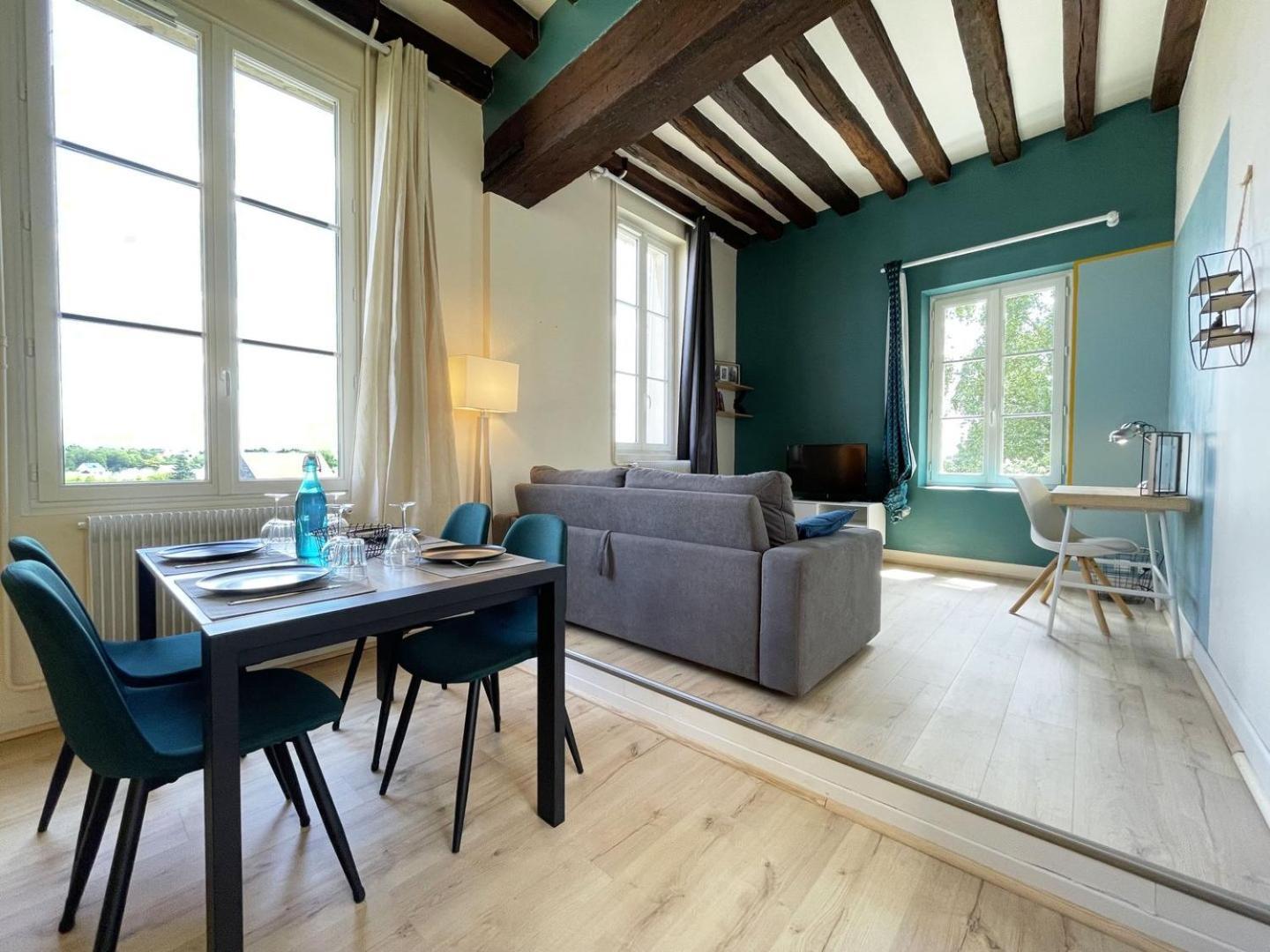 L'Horizon - Entree Independante - Parking Apartment Chartres Luaran gambar